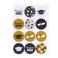 thumbnail image 6 of NUOLUX 120 Pcs Round Labels Graduation Theme Patterned Sealing Stickers Handmade Roll Decals for Certificate Decor, 6 of 6