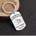 thumbnail image 2 of Father Daughter Father Son Best Friends for Life Keychain Fathers Day Gift from Daughter Son Grandpa Keychain Gift, 2 of 8
