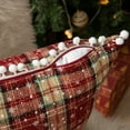 thumbnail image 3 of Rosnek 2 Pack Christmas Snowflake Plaid Pillow Cover Scottish Tartan Checks Cushion Cover Decorative Throw Pillow Case, 18''x 18'', 3 of 6