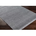 thumbnail image 3 of Hauteloom Amya Recycled Material Living Room, Bedroom Area Rug - Traditional, Transitional - Charcoal, Light Slate, Gray - 2' x 3', 3 of 10