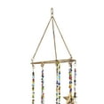 thumbnail image 5 of DecMode 26" Gold Metal Handmade Sun and Star Windchime with Glass Beads and Cone Bells, 5 of 7