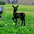 thumbnail image 6 of 1 PC Superior Black Metal Garden Creature Ornamental Ground Pegs, Perfect for Outdoor Customized Gifts and Essential Garden Beautification Items., 6 of 12