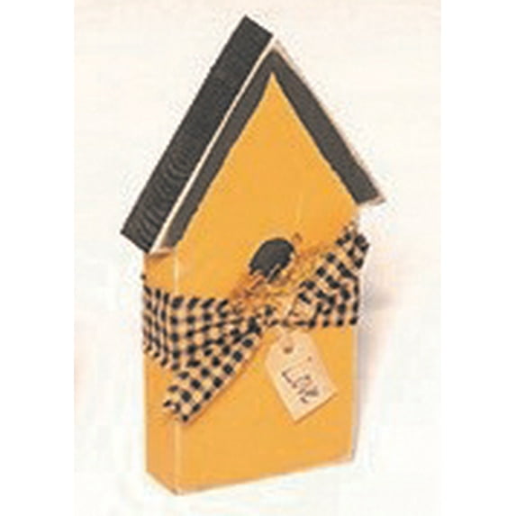 Furniture Barn USA™ Primitive Rustic Decorative Salt Box Bird House