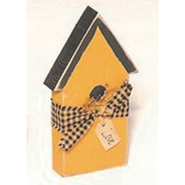 Furniture Barn USA™ Primitive Rustic Decorative Salt Box Bird House