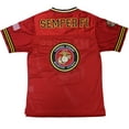thumbnail image 2 of U.S Marines Officially Licensed Men's Embroidered Football Jersey, 2 of 2
