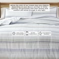 thumbnail image 6 of Solid Quilt Set - Lightweight, Soft, All-Season - 3-Piece Reversible Dot Stitched Bedding Set (King / California King, Striped), 6 of 6