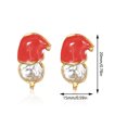 thumbnail image 2 of Pendientes de Navidad de dibujos animados de moda para mujer Pendientes de campana de Santa Wmkox8yi  sjalhkljlk4517, 2 of 3