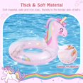 thumbnail image 2 of Flotador inflable para piscina MoKo Glitters con lentejuelas y unicornio para niños, 2 of 7