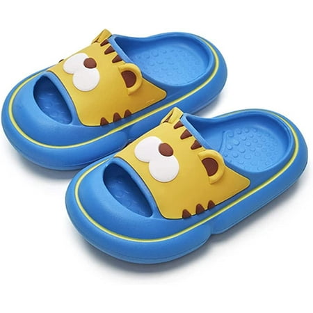 

CoCopeaunts Summer Open Toe Beach Slides for Boys Girls Lightweight Cute Animal Slides House Shoes Indoor Outdoor