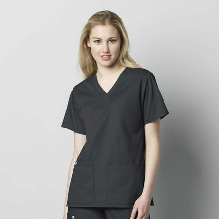 

WonderWink Women s Short Sleeve V-Neck Top