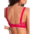 thumbnail image 2 of Women's Pour Moi 25201 Colour Block Hidden Underwire Cami Swim Top (Red/Pink 36D), 2 of 6