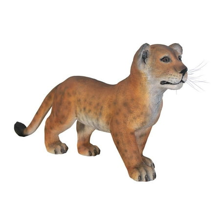 The Grand-Scale Wildlife Animal Collection Lion Cub Statue: Standing