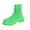 Green, variant on SKIYLEVZ Winter Boots Fashion Snow Boots for Women Breathable Thermal Boots with Fleece Lined Thick Soft Sole Flatform Office Outdoor Avtivities Cold Weather Footwear