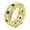 Gold, variant on Moissanite Rings for Men Gold Wedding Band Personality 925 Sterling Silver Statement Ring D Color VVS1 Clarity Moissanite Eternity Ring Size 7-12