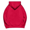 thumbnail image 6 of Hoodie Women Lightweight Hoodie Travel Pullover Style Women's Casual Pullover Hoodie Solid Color Raglan Sleeve Comfortable Sweatshirt Lightweight Warm Hooded Jacket For Everyday Wear, 6 of 7
