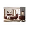thumbnail image 2 of ACME Louis Philippe Wooden Frame Mirror, Multiple Colors, 2 of 5