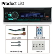 Single 1 Din Car Radio FM USB Bluetooth TF