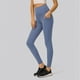 thumbnail image 2 of Pantalones de yoga de alto rendimiento con bolsillos laterales: leggings deportivos, nailon y spandex, ajuste ceñido y sujeción., 2 of 8