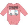 thumbnail image 3 of Inktastic My Uncle Saves Lives- Ambulance Boys or Girls Long Sleeve Baby Bodysuit, 3 of 5