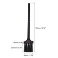 thumbnail image 4 of Uxcell 4Pcs Shaver Cleaning Brush Tools Black with 5.2 inch Plastic Handle, 4 of 5