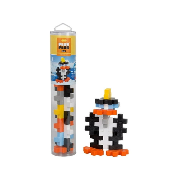 Plus-Plus - Tube - Big - Penguin - 15Pc (Mult)