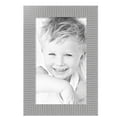 thumbnail image 2 of ArtToFrames 15" x 25" Steel Ripple Brushed Picture Frame, 15x25 inch Silver Wood Poster Frame (WOM-5269),  Pack, 2 of 7
