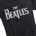 thumbnail image 3 of The Beatles - White Logo - Women's Short Sleeve Graphic T-Shirt, 3 of 6