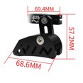 thumbnail image 4 of Chain Guide 31.8-35mm Lightweight Chaining Protector Road Bike Hollow Design , Black, 68.4x69.6x57.2, 4 of 8