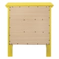 thumbnail image 3 of Nmkwnr Modern Nightstand with 3 Drawer, Beside Table for Living Room, Yellow, 3 of 4