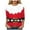 Brick Red, variant on Christmas Womens Tops Womens 3/4 Sleeve Crew Neck Christmas T-Shirts Merry Christmas Leopard Plaid Tree Graphic Tee Tops Wine,XL