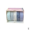 thumbnail image 1 of Washi Tape Set DIY Masking Adhesive Scrapbooking Papers StickerS Stationery I4D2, 1 of 9
