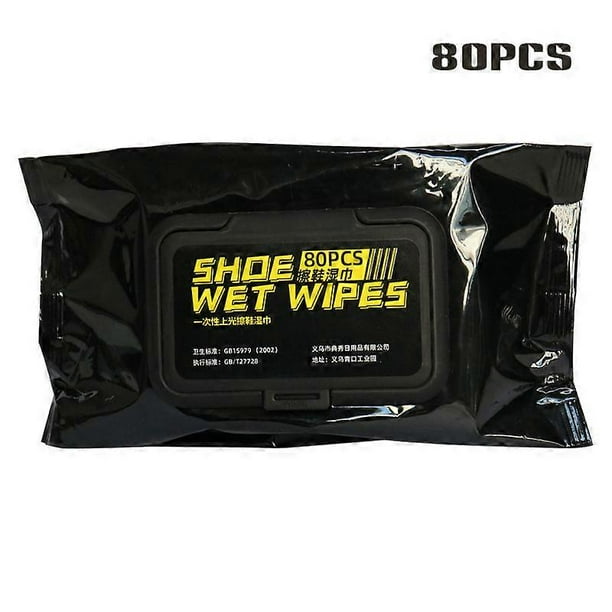 12/30/80Packs White Shoe Wipes Disposable Portable Shoe Cleaning Wet Wipes Fast Scrubbing Shoes Cleaning Tissue