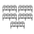 thumbnail image 4 of Flower Edging Panel, Animal Barrier Fence, Decorative Detachable Garden Edging Border, Garden Fencing for Park, Backyard Yard Balcony Garden 5Pcs arched, 4 of 8