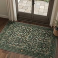 thumbnail image 6 of GENIMO 5'x7' Area Rug for Living Room, Machine Washable Non Slip Low Pile Rug for Bedroom Dining Room, Modern Art Inspired, Dusty Green, 6 of 7