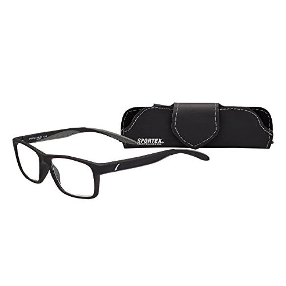 Select-A-Vision Lunettes de Lecture pour Hommes Sportex Ar4163 Grises, Gris, 29 mm US