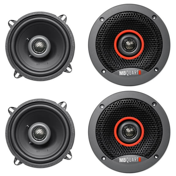 (4) MB QUART FKB113 5.25" 180 Watt Car Audio Coaxial Speakers