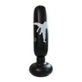 thumbnail image 1 of Saco de Boxeo Inflable Perfecl Bolsa de Arena Vertical Independiente 160x65 cm Negro, 1 of 8