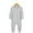 b-Grey, variant on Footed Pajamas for Girls Baby Cotton Rompers Footed Pajamas Zipper Long Sleeve Sleeper Jumpsuit Baby Boy Outfits 3-6 Months