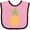 Pink and Black, variant on Inktastic Summer Pineapple Boys or Girls Baby Bib
