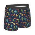 thumbnail image 4 of Uemuo Shells and Seaweed Pattern Men's Boxer Briefs,Trunk Anti-Chafing,Comfortable, Durable, and Stylish Underwear-Small, 4 of 9