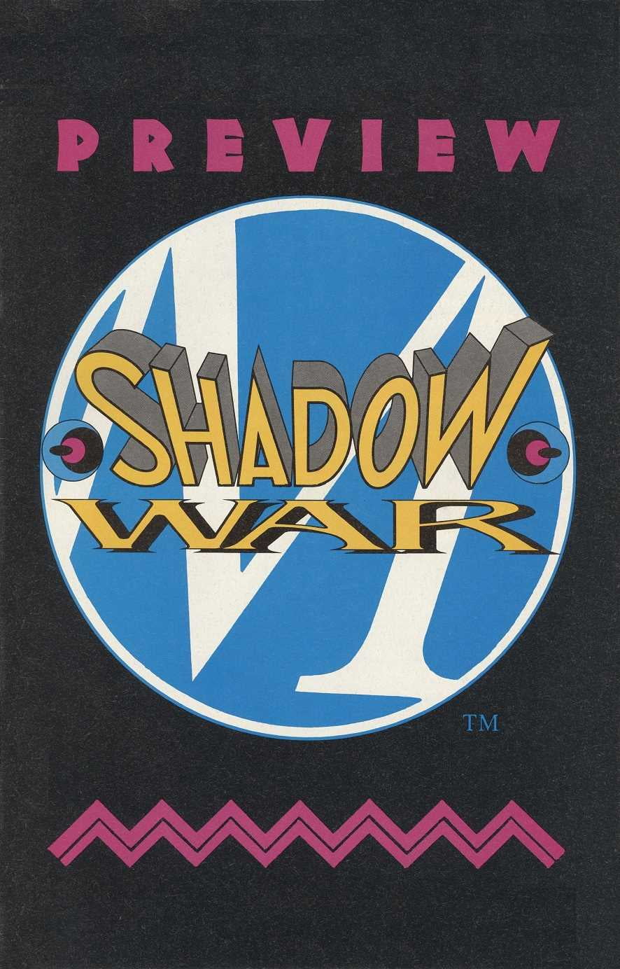 Shadow War Preview 1 VF ; DC/Milestone Comic Book