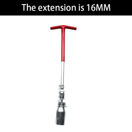 

Extended car spark plug wrench spark plug removal socket wrench