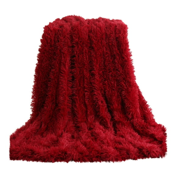 Double-Sided Velvet Throw Blanket, Super Soft Cozy Microfiber for Couch, Sofa, Bed, Decorative Accent, Perfect Gift for Birthdays, Holidays, and Housewarmings