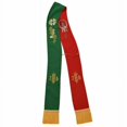 thumbnail image 3 of BLESSUME Diaconate Stole Fish JHS Cross Embroidery Stole Church Deacon Reversible Stole, 3 of 8