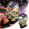 thumbnail image 1 of BotaniNest Hat Style Sunscreen Breathable Full Face Motorcycle Cycling Full Head Suitable For Holidays Such As Carnival, 1 of 5
