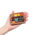 thumbnail image 3 of SoHo Urban Artist Mini Wooden Travel Watercolor Set of 15 w/ Mixed Media Lay-Flat Sketchbook - Professional Watercolor Paint Set Semi-Moist Pans, Pocket-Sized Magnetic Wood Case with Mixing Area, 3 of 7