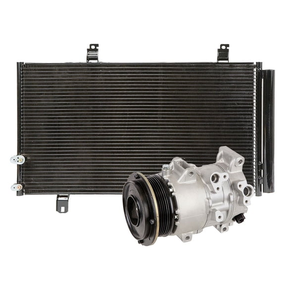 For Toyota Camry 2007 2008 2009 AC Compressor w/ A/C Condenser & Drier - BuyAutoParts