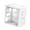 White, variant on Blind Brackets White Profile Box | Ngxiha Blind Brackets, 1 Inch Window Blind Brackets for Headrail Holder, Box Bracket for Replacement, Mini Blinds Box Mounting Bracket - 1 Pc