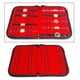 thumbnail image 2 of 20 Cuadrícula con Cremallera Reloj de Almacenamiento Caja de Almacenamiento Caja de Bandeja Tienda de Joyería Contenedor jinwen Ver caja de almacenamiento, 2 of 8