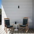 thumbnail image 2 of 2Pcs Rattan Chair Cushion,Outdoor Garden Recliner Cushion For Chaise Lounge Cushion  Cushion Garden Bench Cushion, 2 of 7